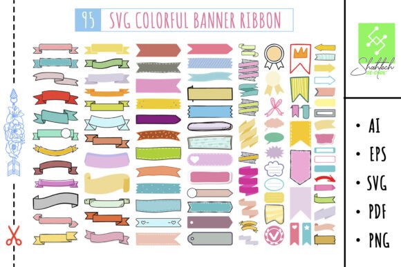 Colorful Decorative Graphics for Modern Web Design