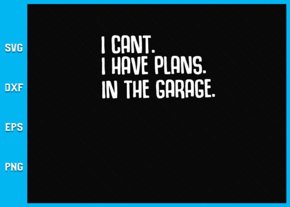 Garage Car Graphics for Crafts