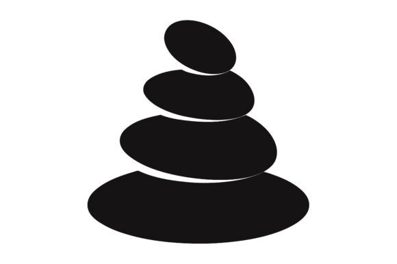 Pebble Stack Clip Art Black: A Graphic Designer’s Take